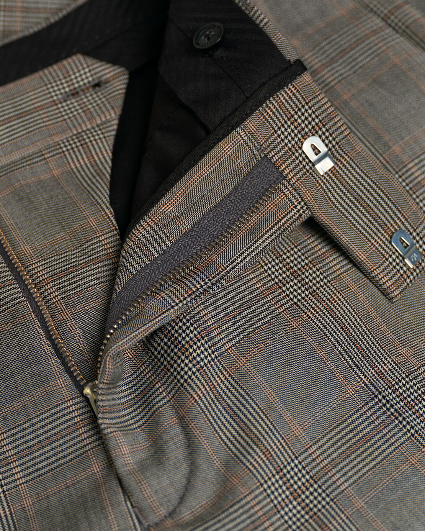 Glen Check kostuumbroek