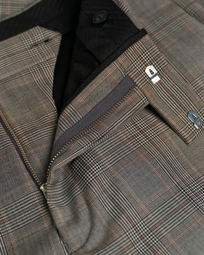 Glen Check kostuumbroek