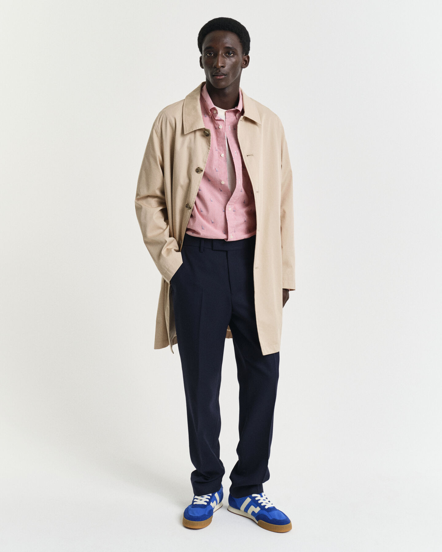 Regular Fit Sailing Fil Coupé overhemd