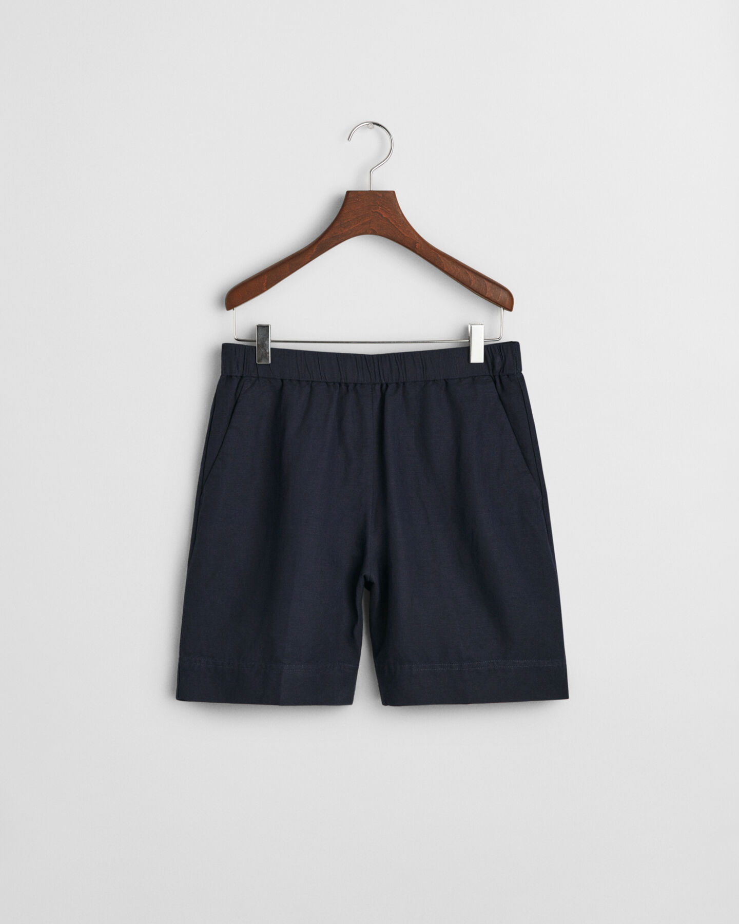 Relaxed Fit Pull-On short van linnenmix