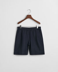 Relaxed Fit Pull-On short van linnenmix