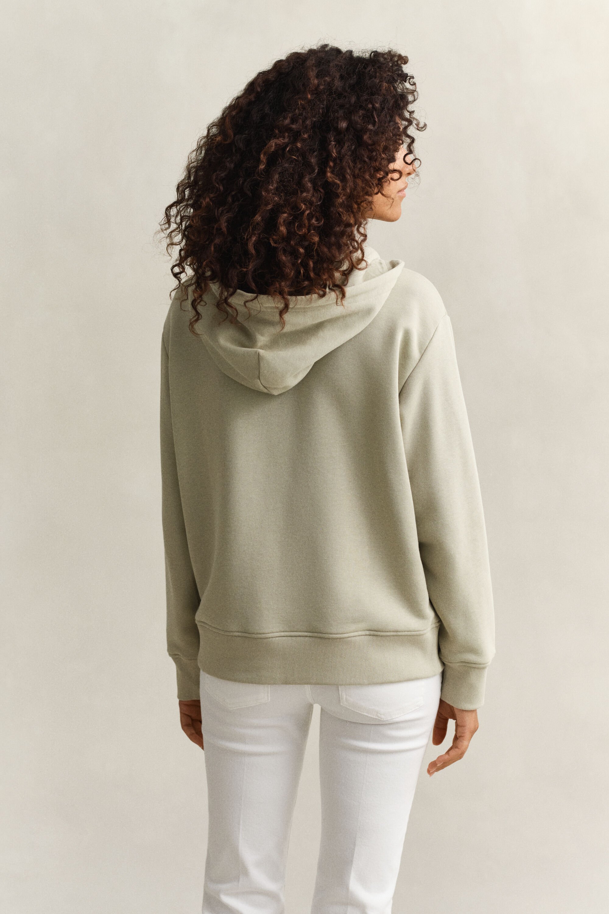 Shield hoodie met ritssluiting