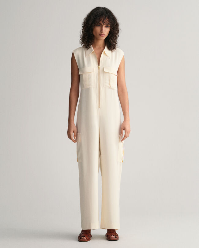 Jumpsuit met cargozak