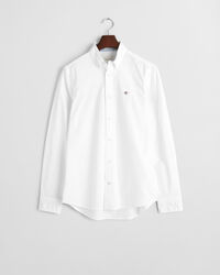 Slim Fit Oxford-overhemd met stretch