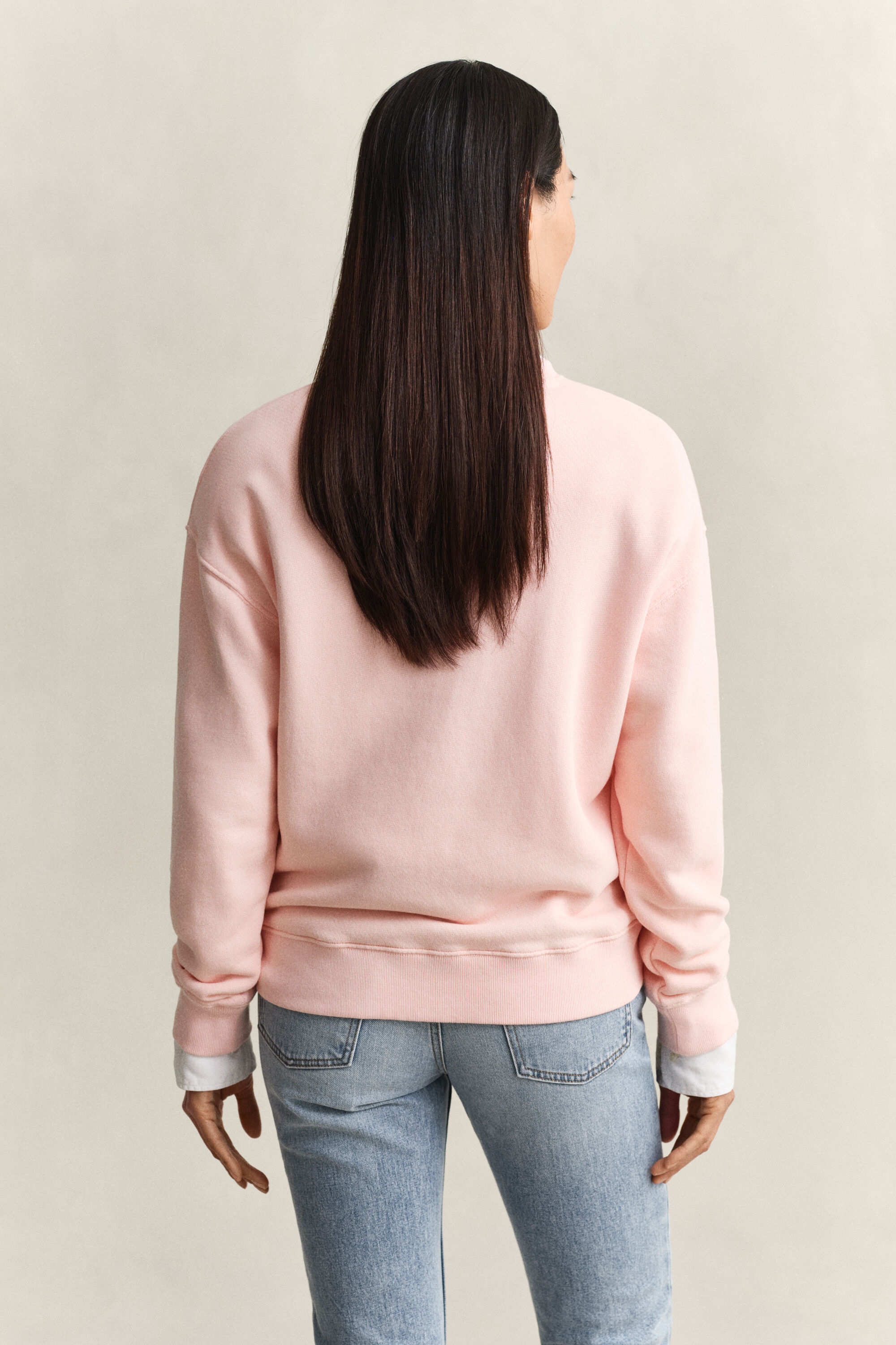 Graphic sweatshirt met ronde hals