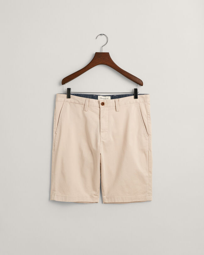 Relaxed Fit short van keperstof