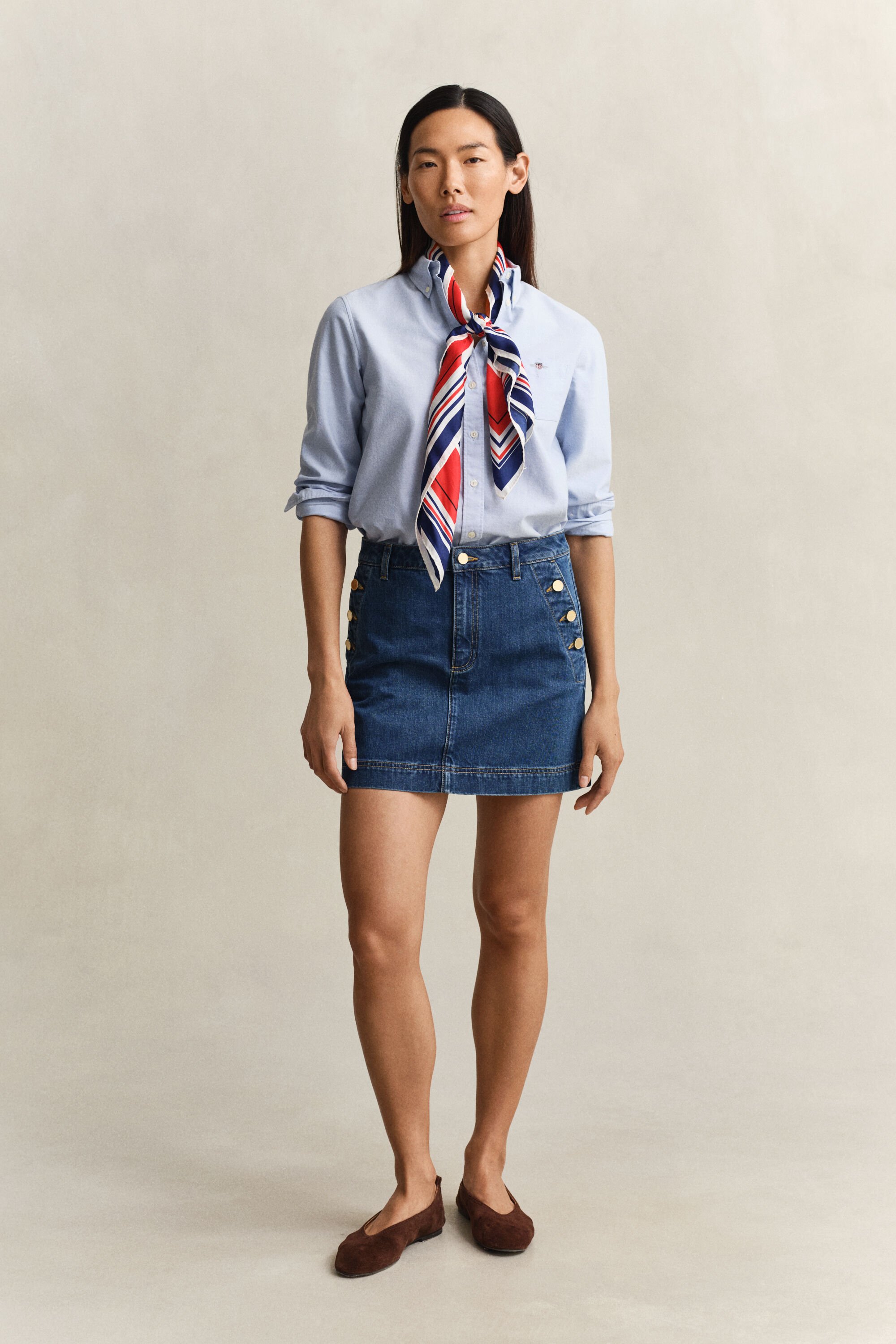 Regular Fit klassiek Oxford-overoverhemd