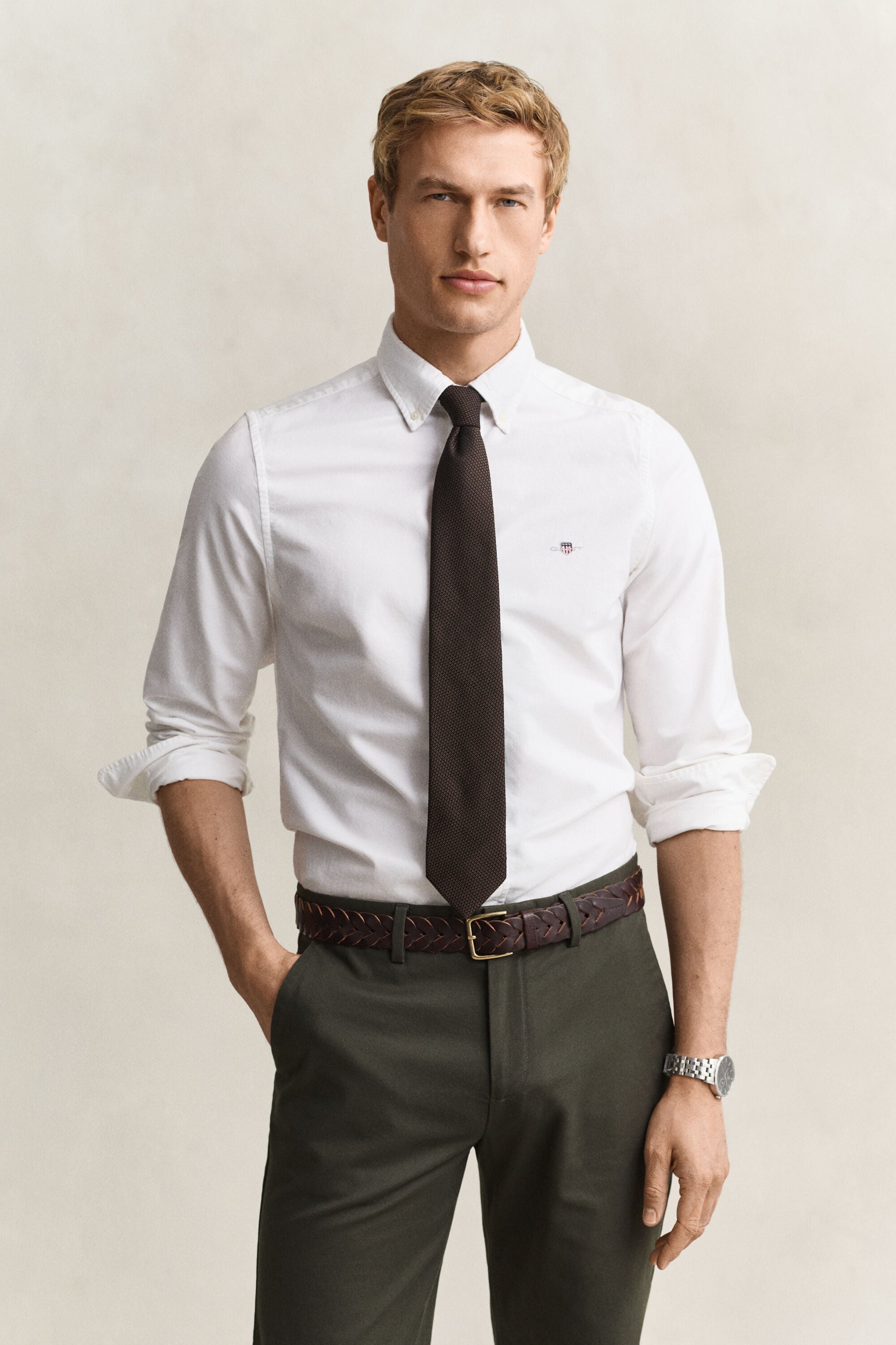 Classic Slim Oxford-overhemd