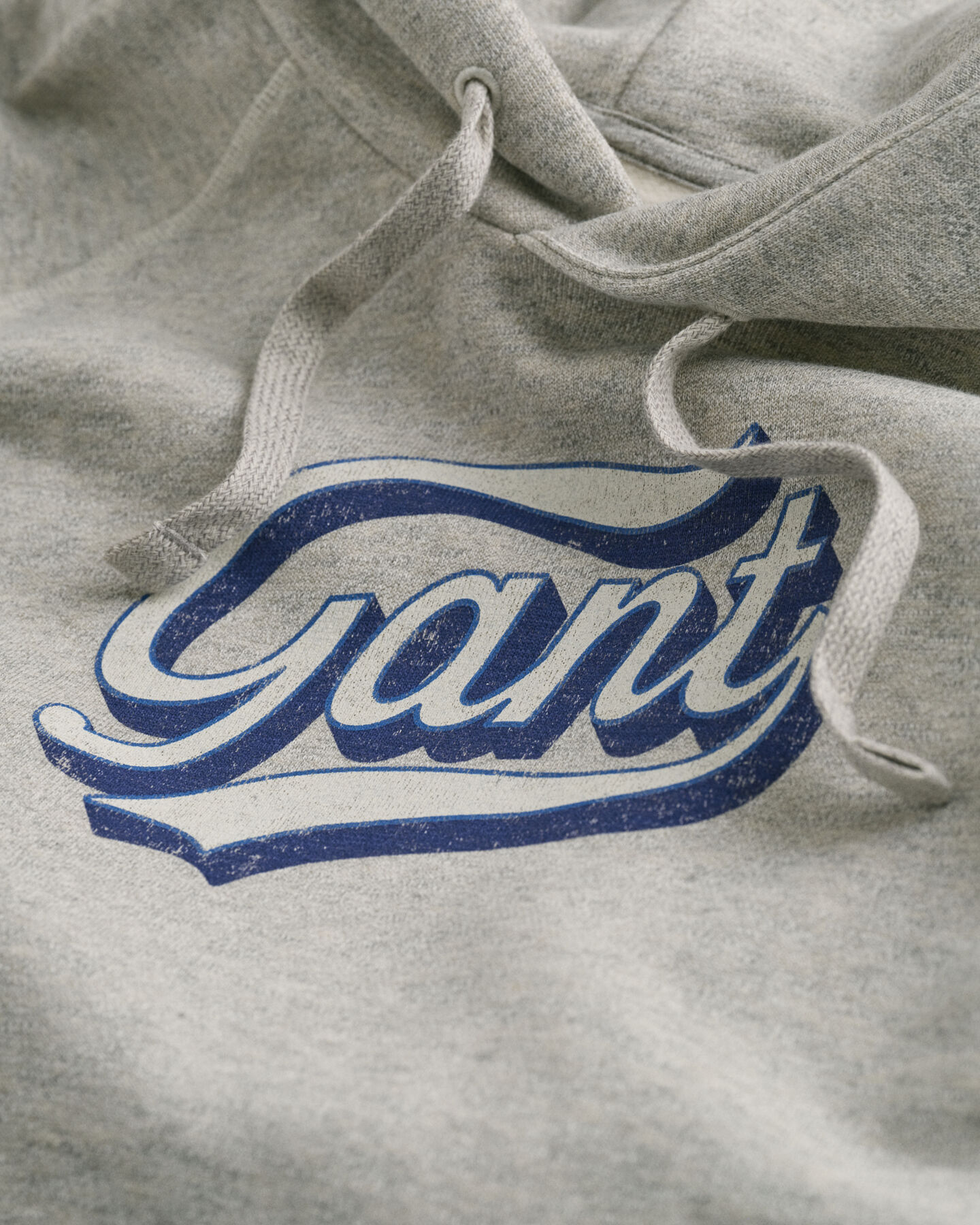 Hoodie met afgeknipte zoom