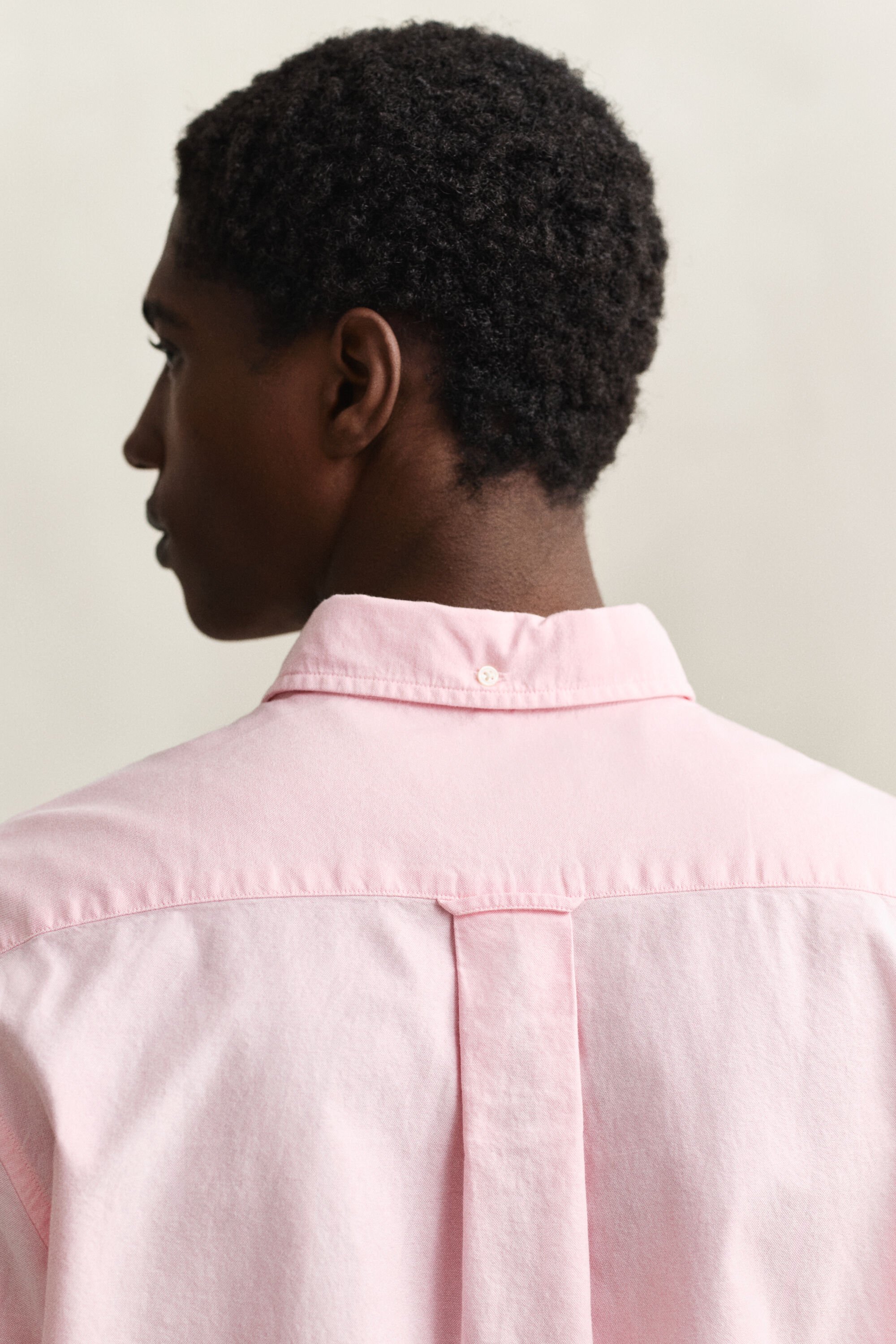 Klassiek Oxford-overoverhemd met korte mouwen