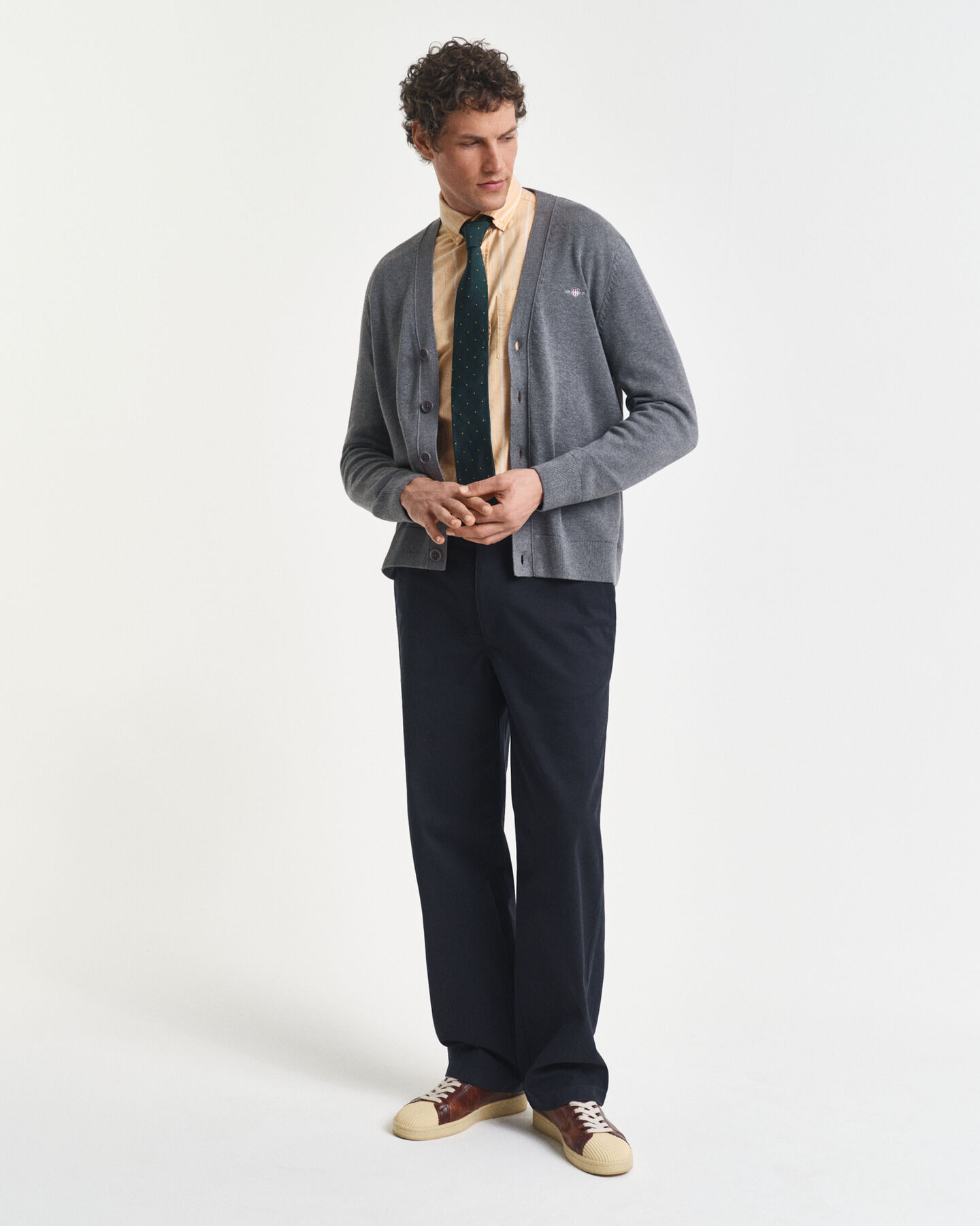 Casual vest van katoen