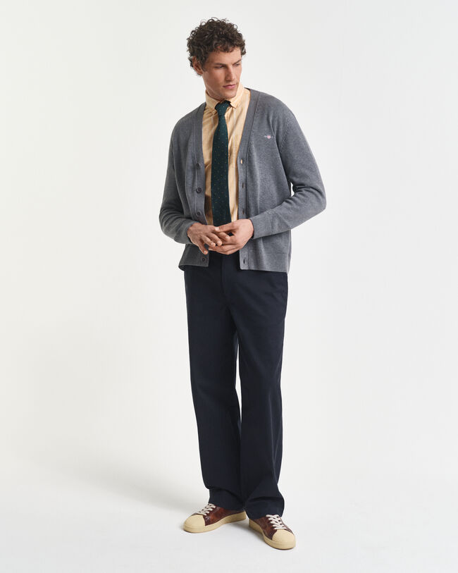 Casual vest van katoen