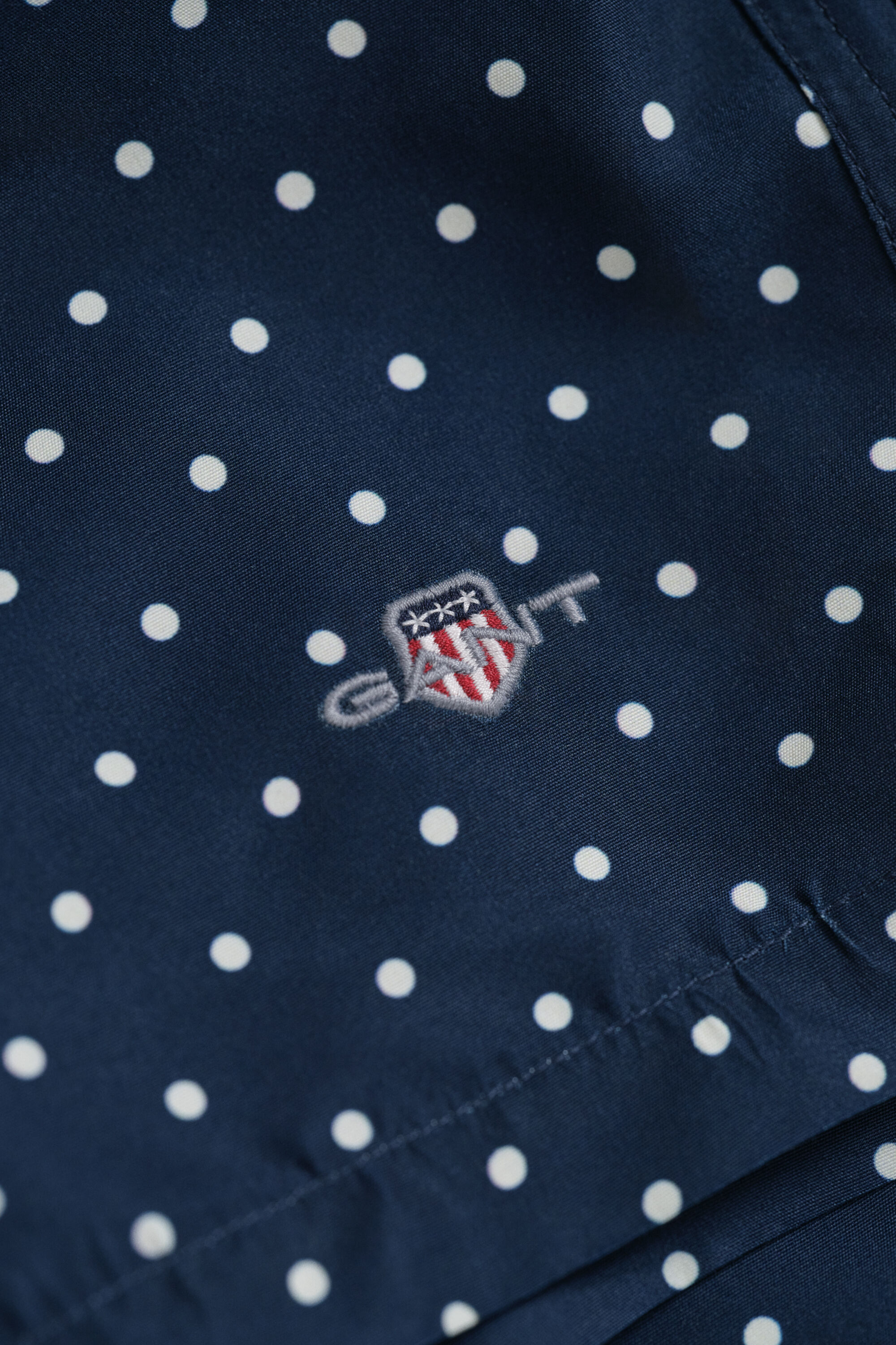 Zwemshort met stippenprint