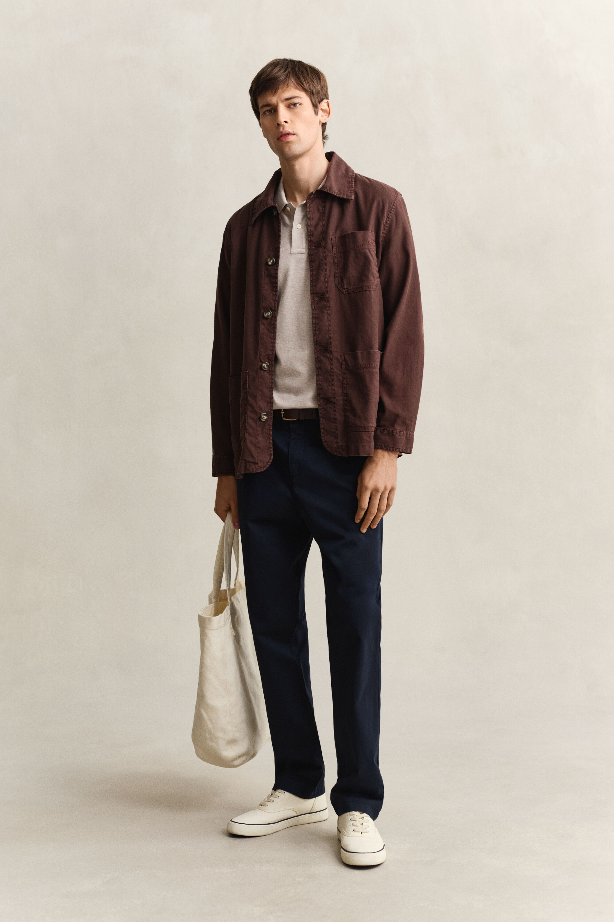 Klassieke chino met normale pasvorm