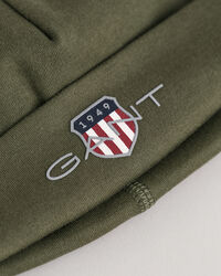 Baby Archive Shield romper & beanie