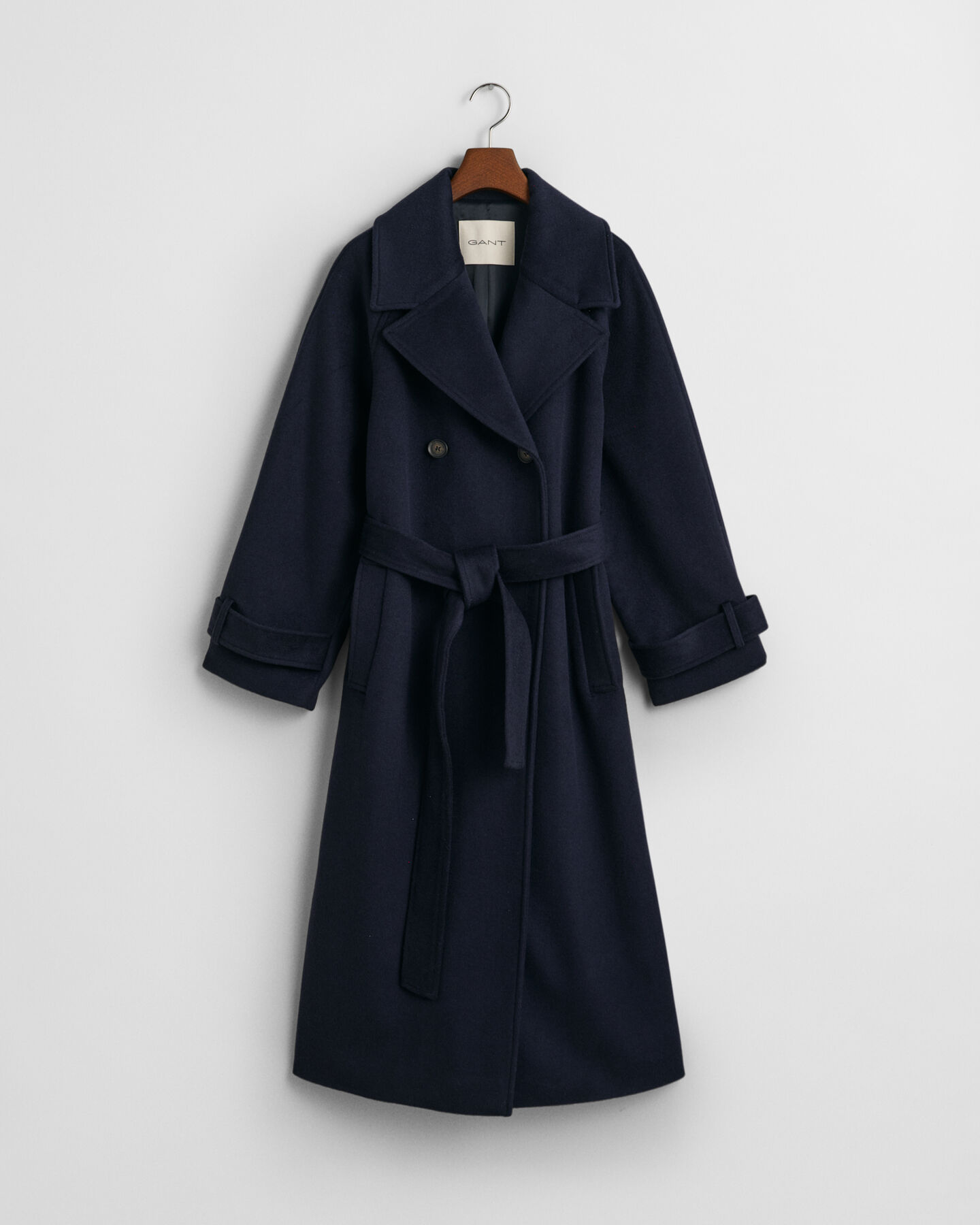 Wollen trenchcoat