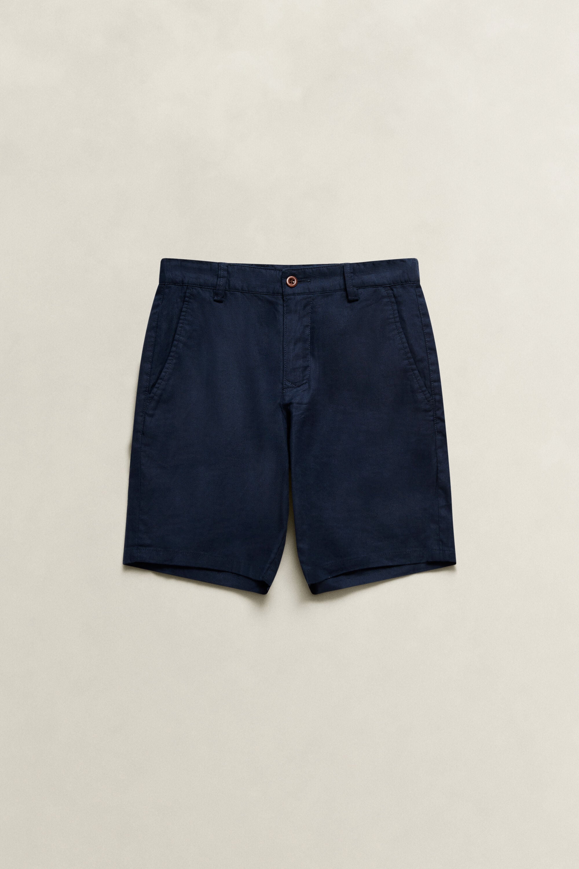 Teen Boys short van linnenmix