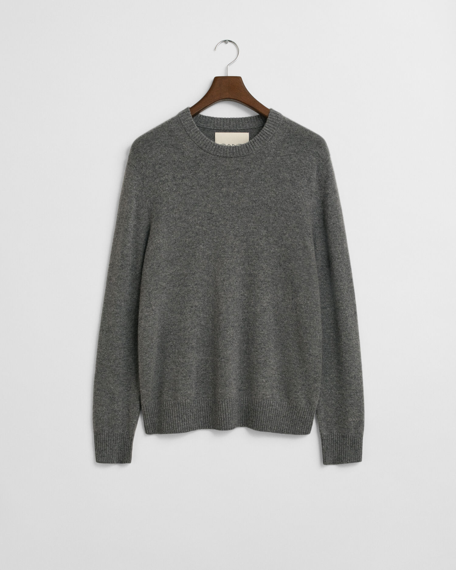 Kasjmier trui met ronde hals