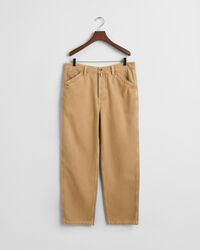 Relaxed Fit canvas broek