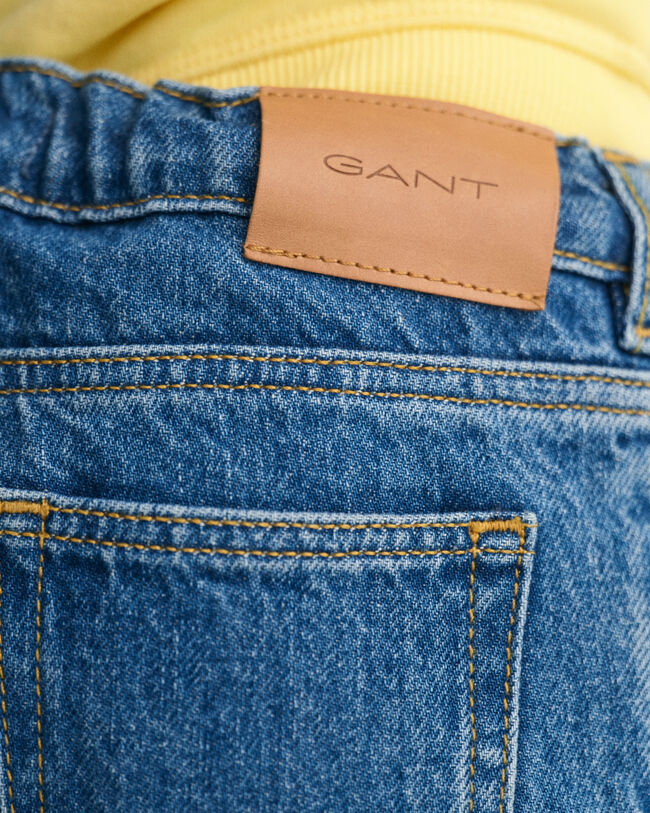 Girls jeans met wijde pijpen