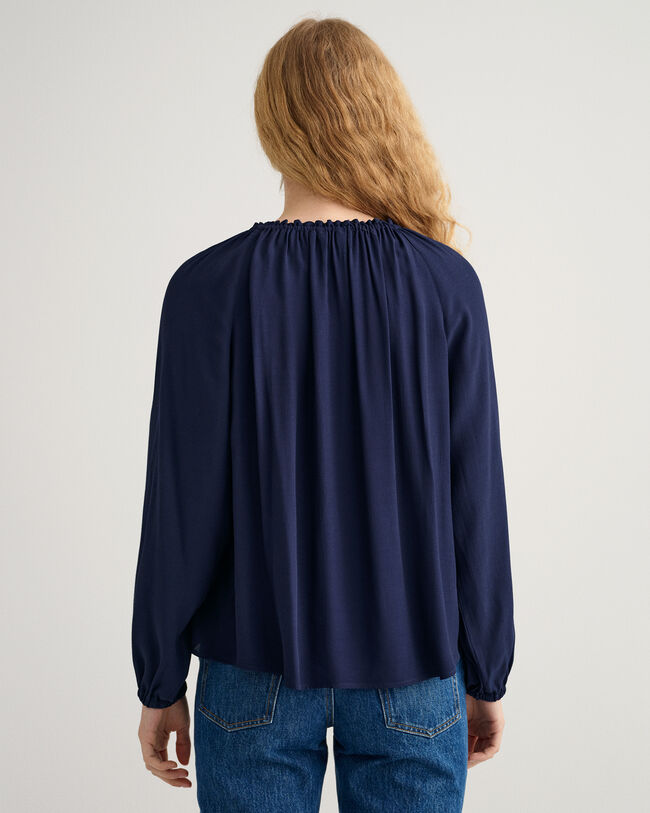 Blouse met boothals