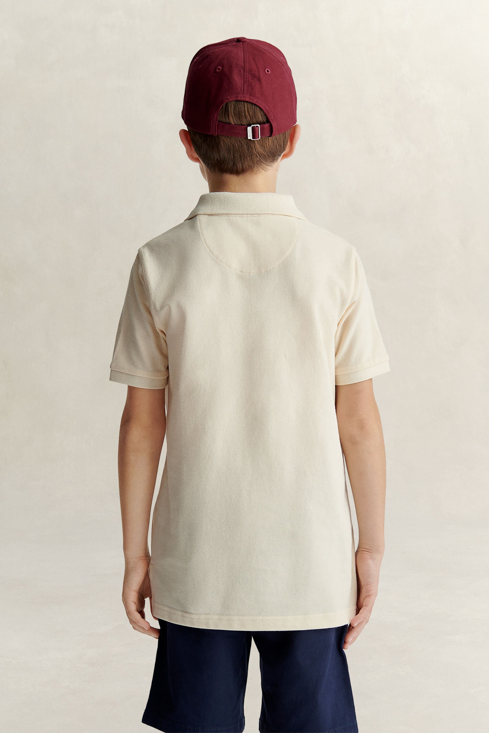 Teens Shield piqué poloshirt