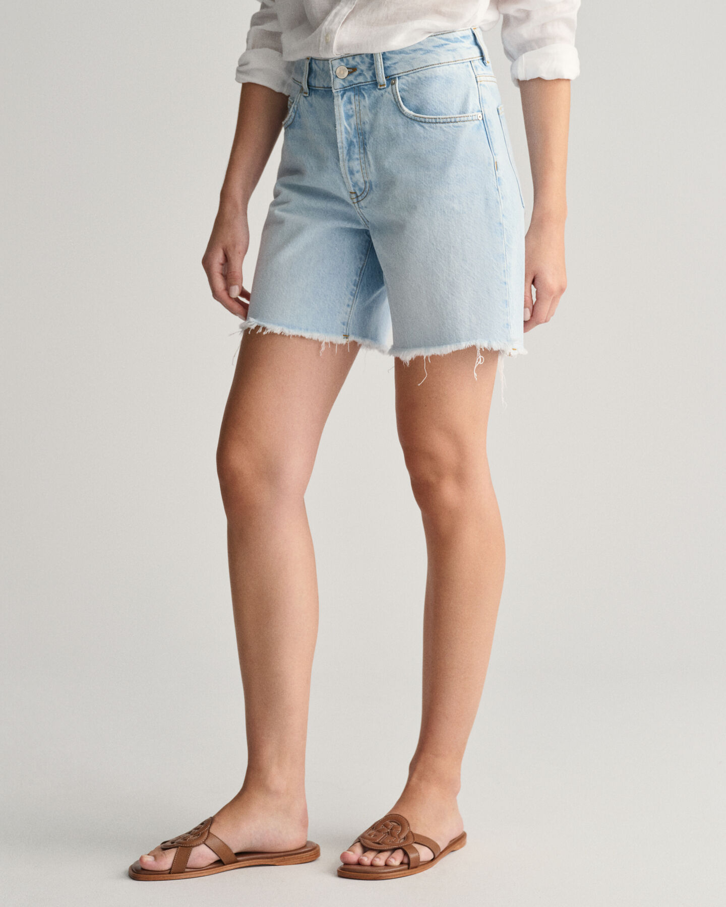 Regular Fit halflange denim short