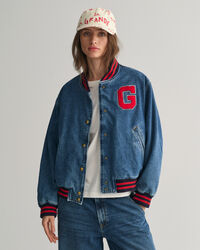 Denim GANT Varsity Jacket