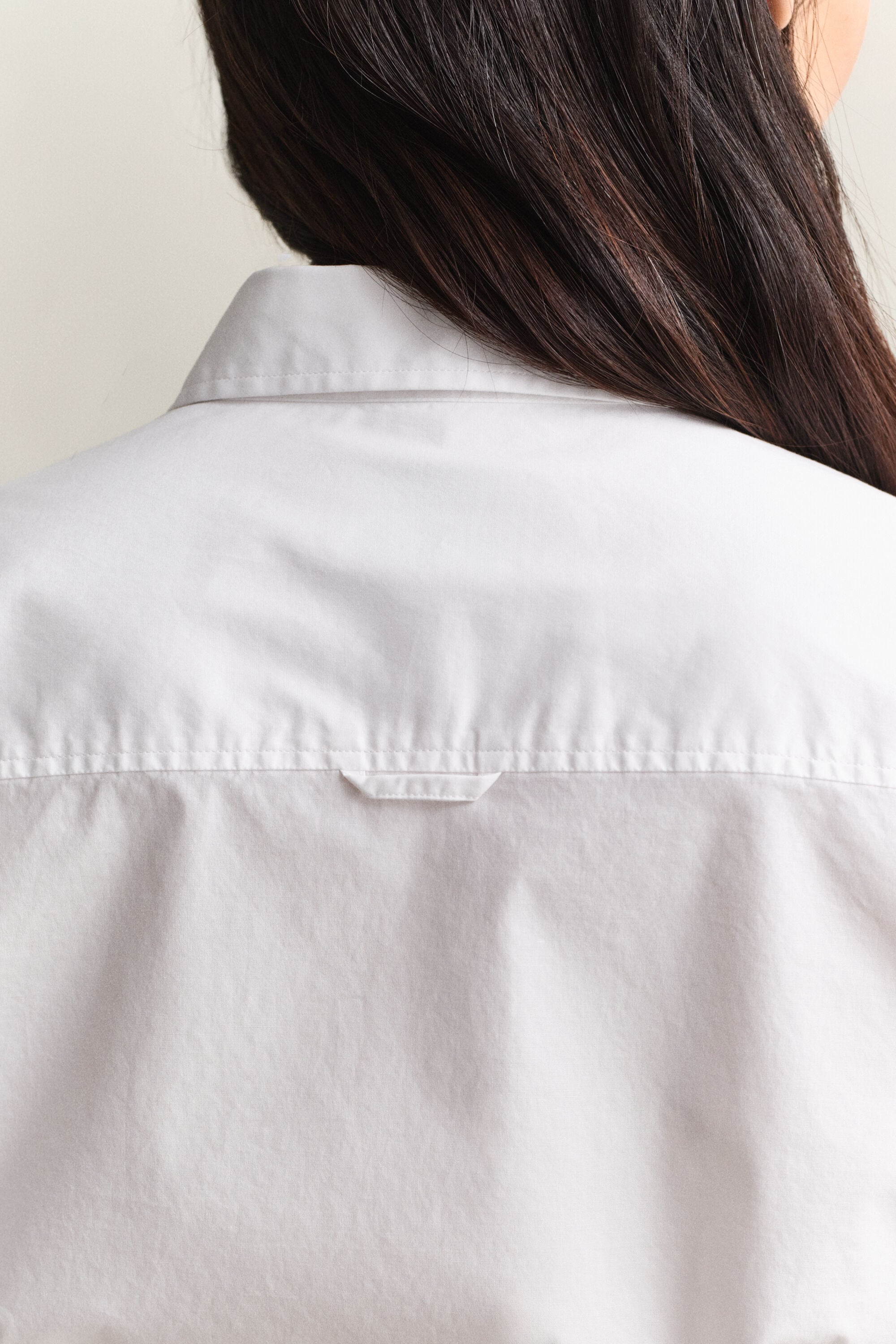 Poplin overhemd