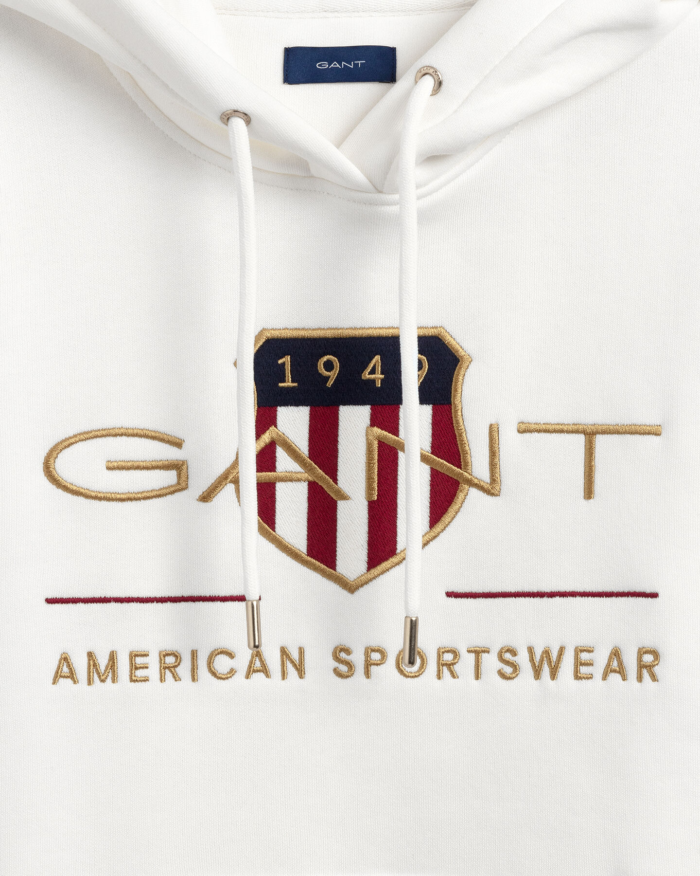 Archive Shield hoodie van sweatstof