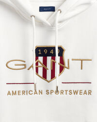 Archive Shield hoodie van sweatstof