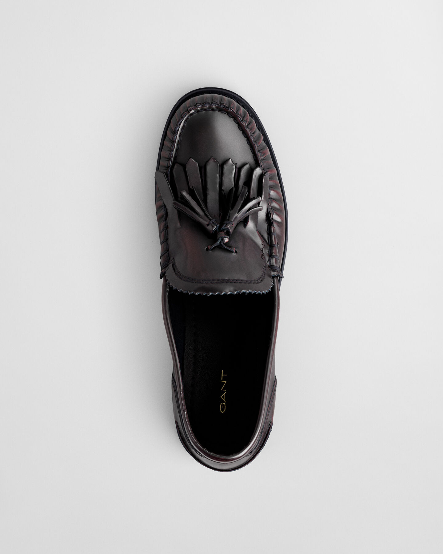 Gracelyn leren loafers