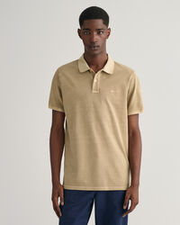 Sunfaded piqu&eacute; poloshirt