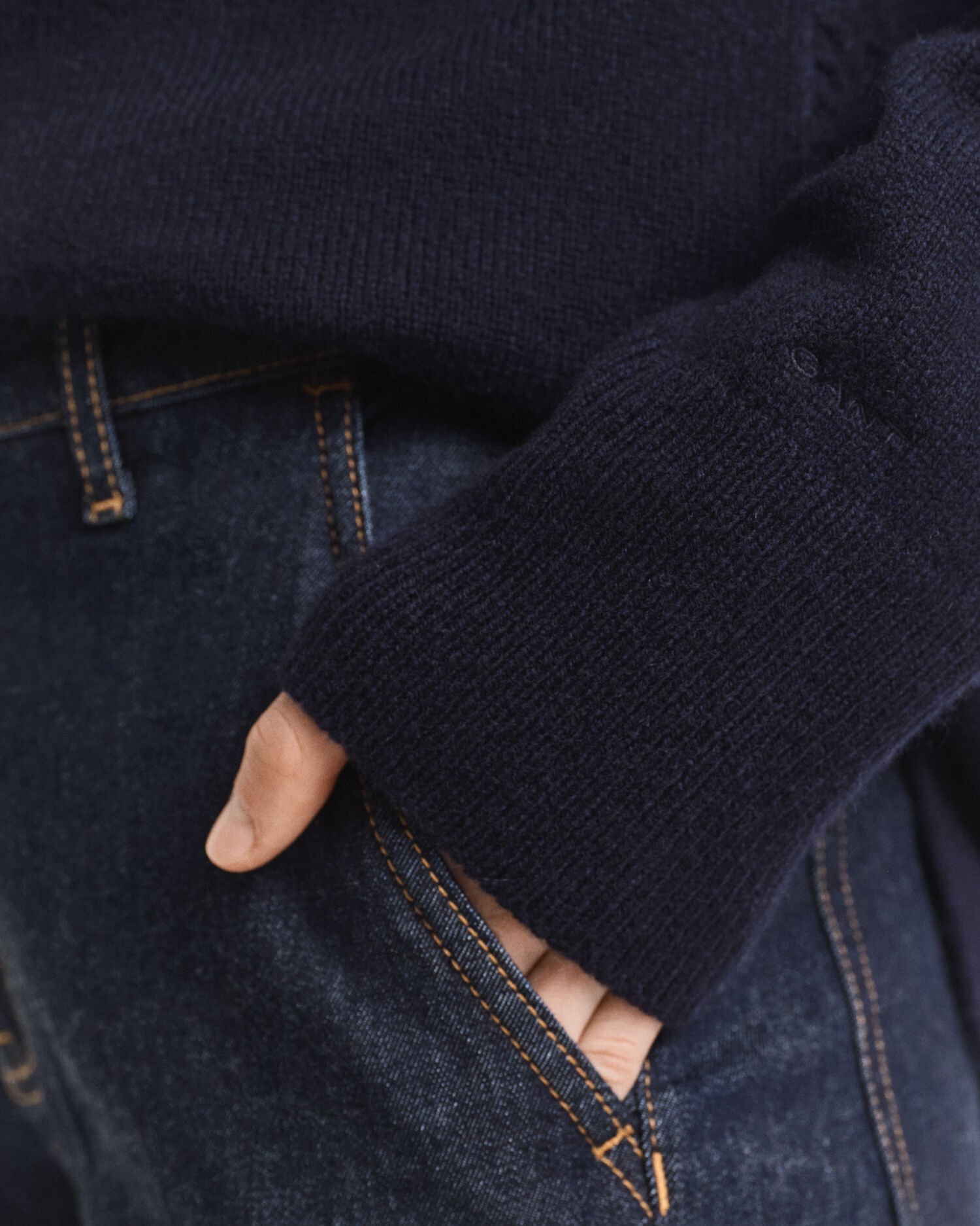 Coltrui van een zachte wol-kasjmiermix