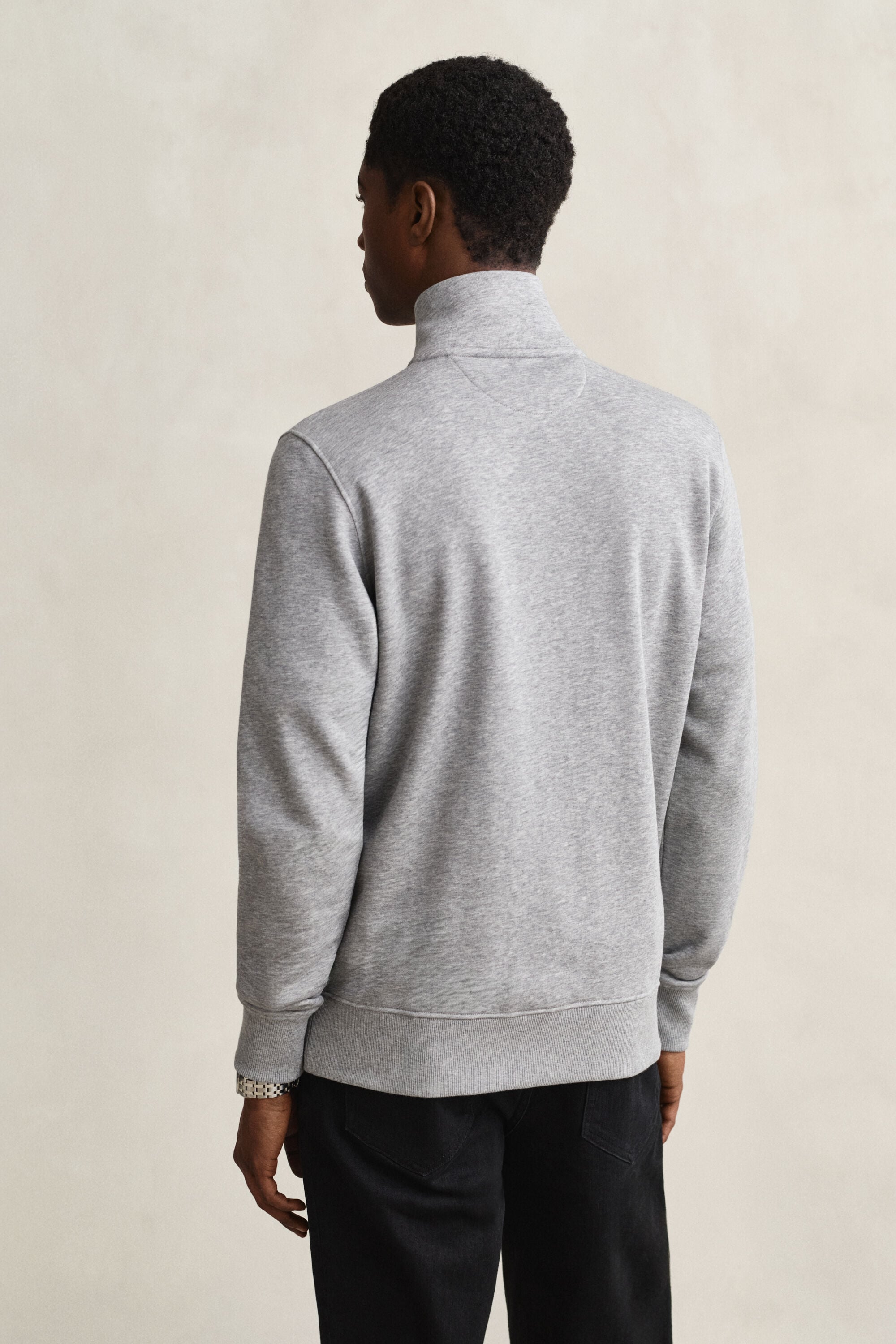 Shield sweatshirt met ritssluiting