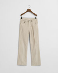 Flared corduroy jeans