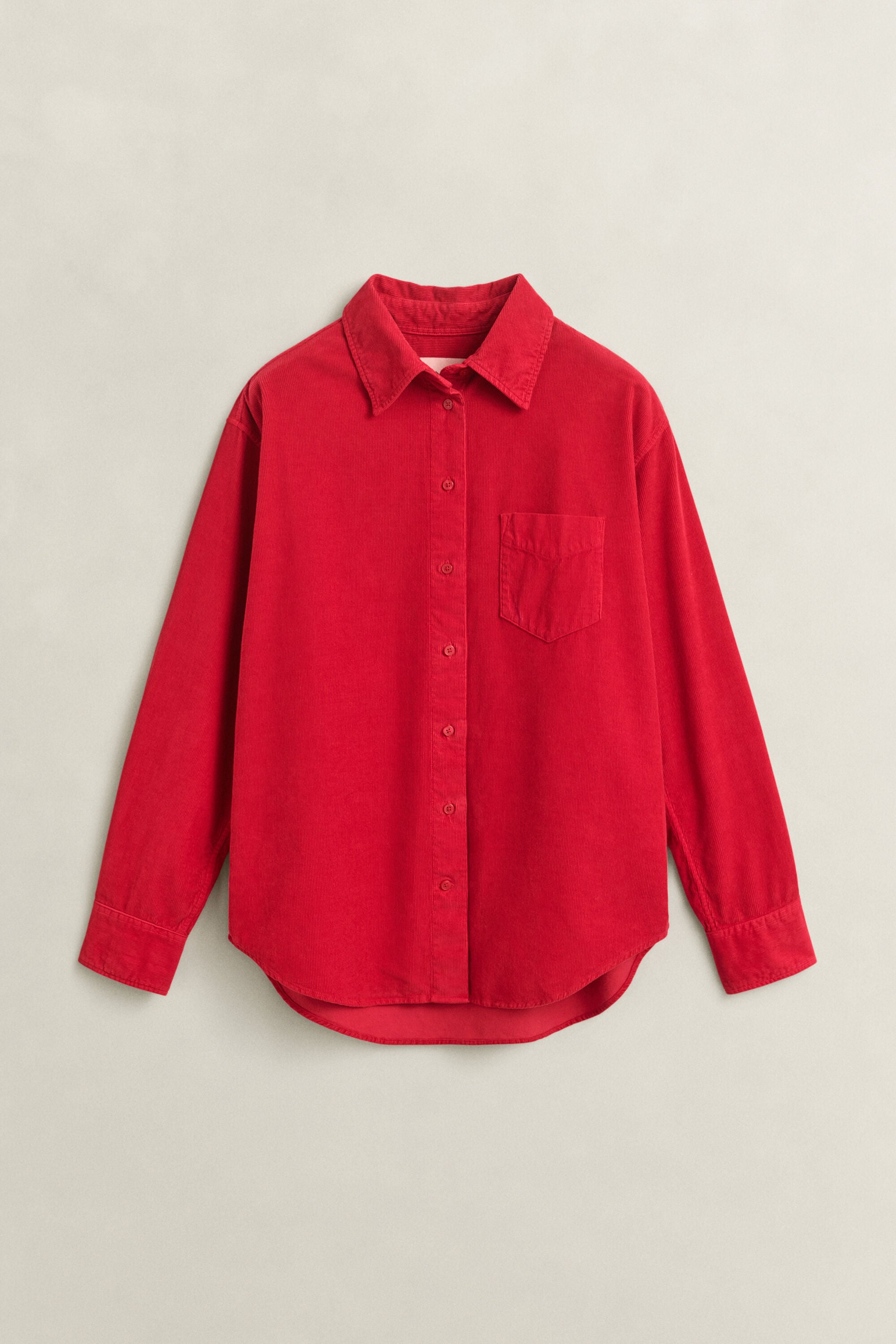Relaxed corduroy overhemd