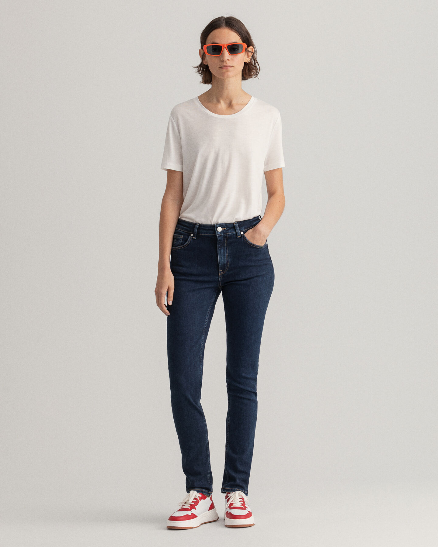 Farla Slim Fit jeans met extra stretch