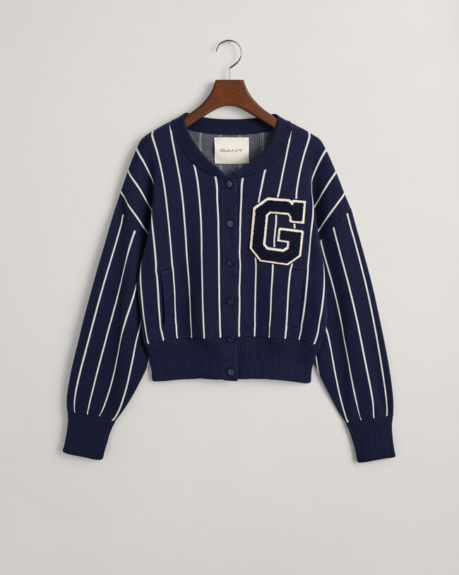 GANT Varsity gebreid bombervest