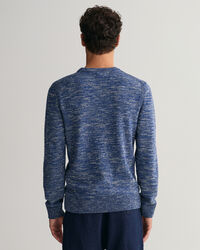 Sweater met ronde hals van gedraaid garen