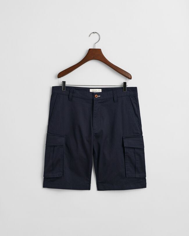 Relaxed Fit cargoshort van keperstof