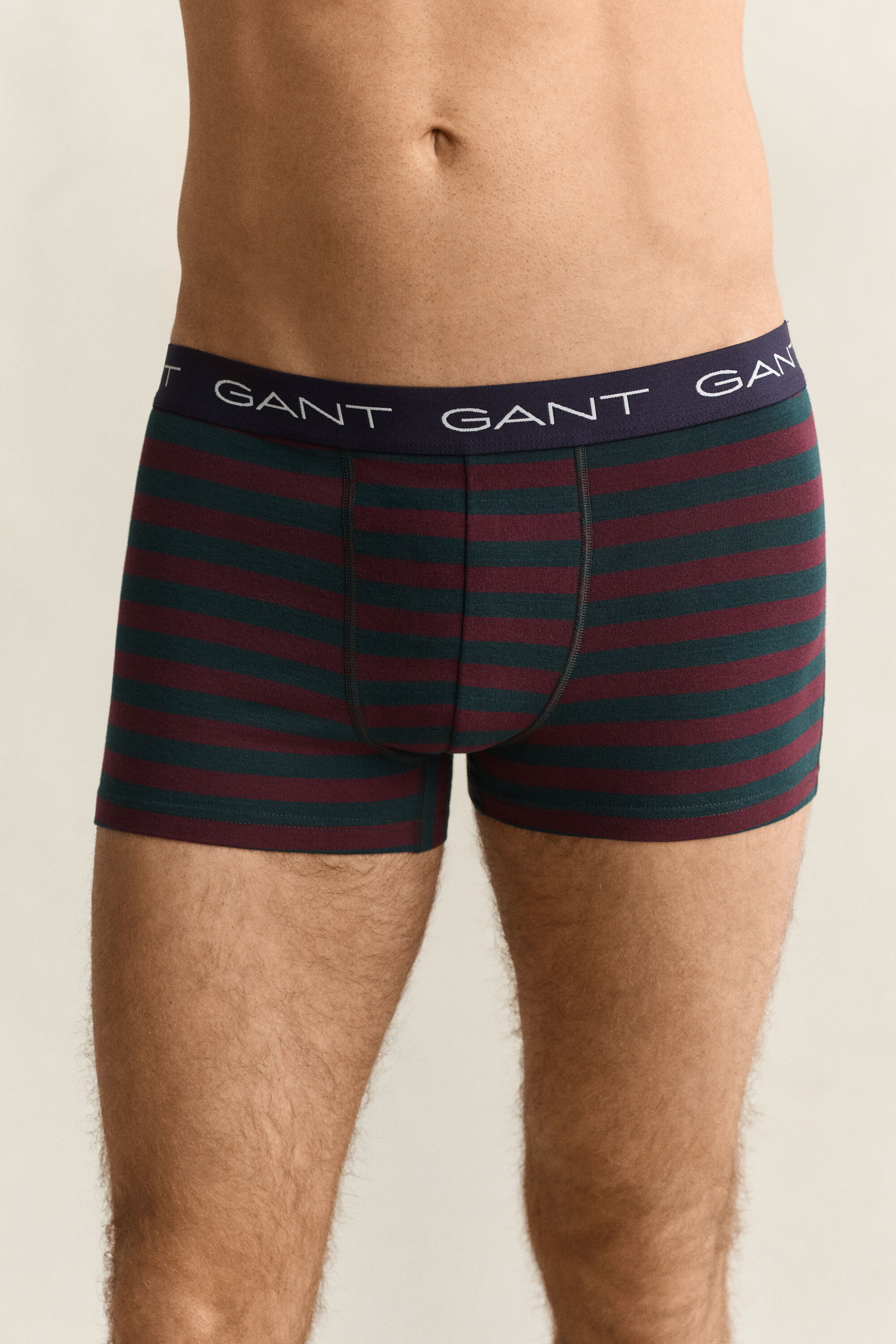 Set van drie gestreepte boxershorts in cadeauverpakking
