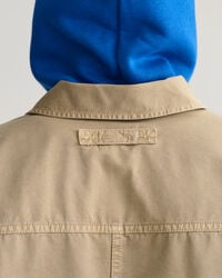 Speciaal geverfd Twill overshirt