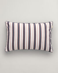 Kussenhoes met kleurige strepen
