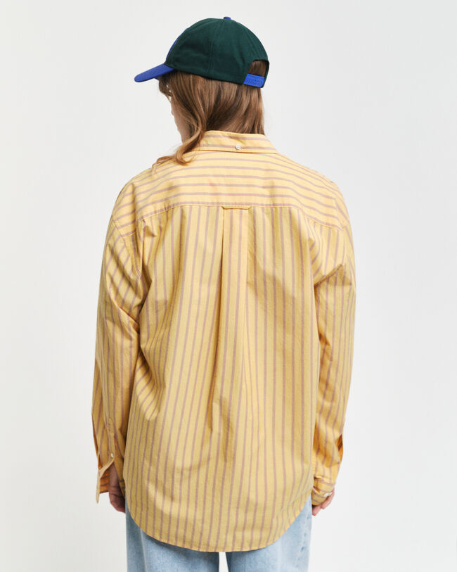 Relaxed Fit Striped Heritage Poplin overhemd
