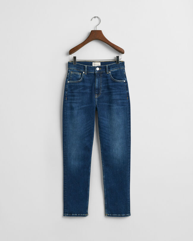 Slim Fit cropped jeans