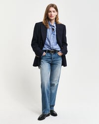 Relaxed Fit Striped Heritage Poplin overhemd