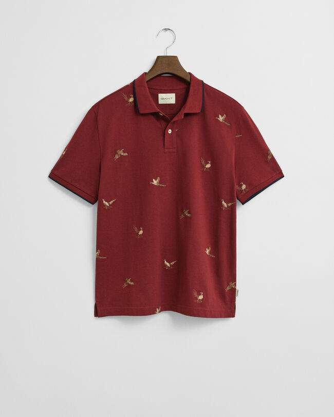 Geborduurd poloshirt