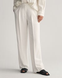Relaxed Fit broek met plooien