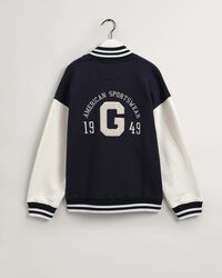 Teens GANT Varsity Jacket van jersey
